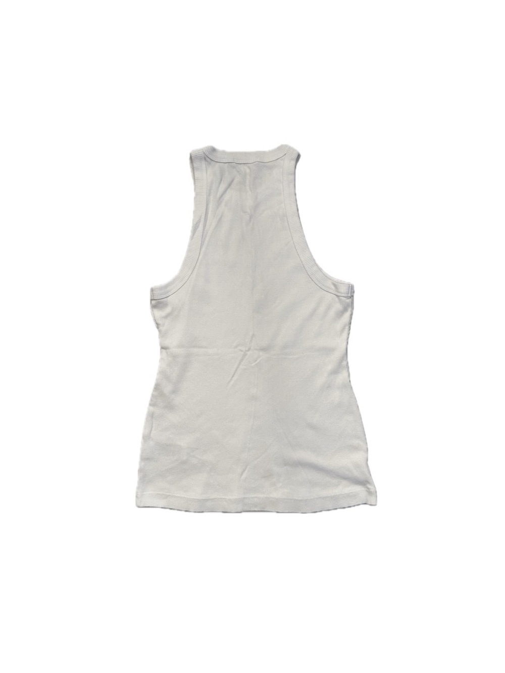 James Perse Ribbed Racerback Tank Top - Picture 2 of 4